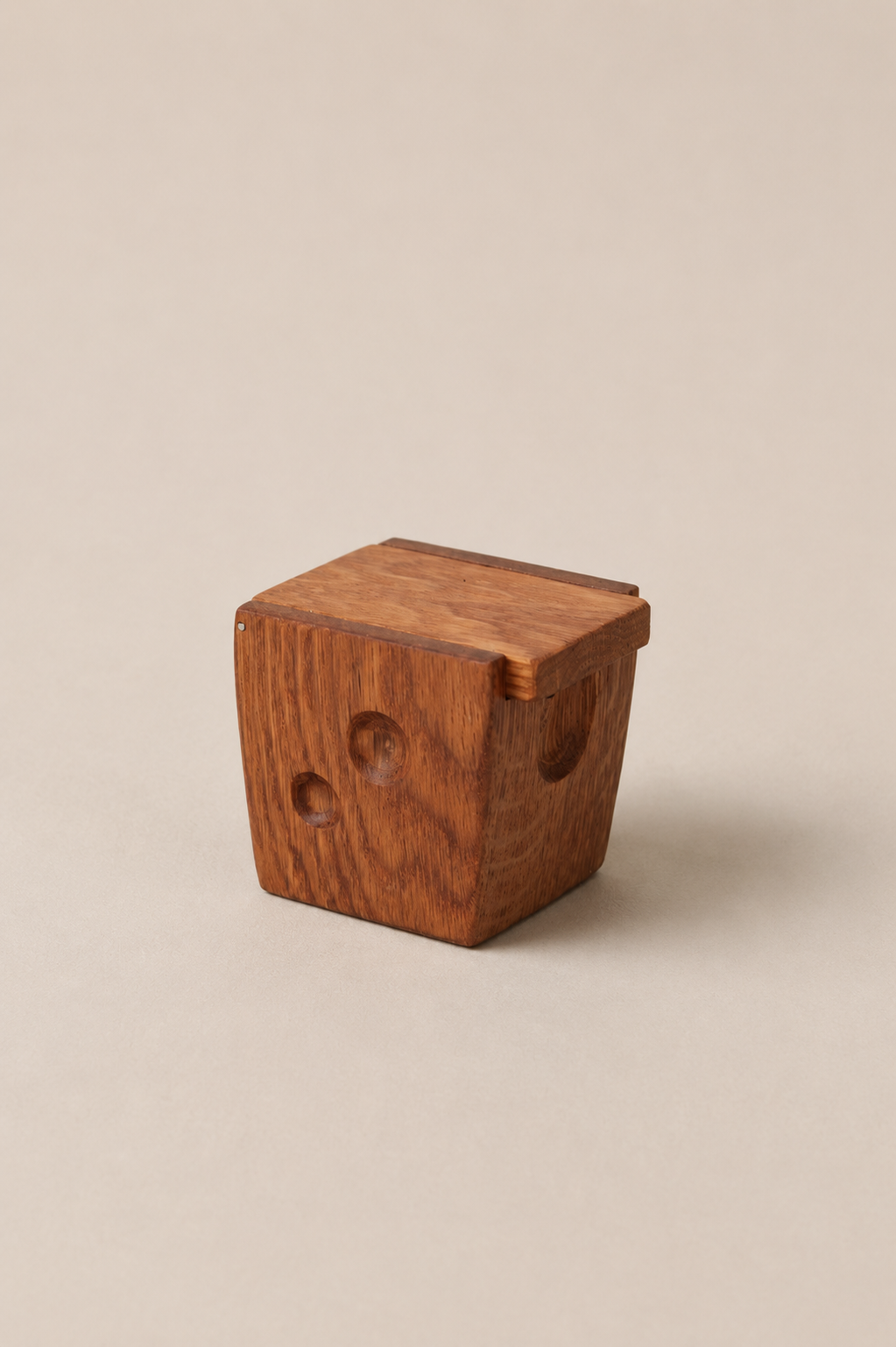 Pueblo Salt Cellar, White Oak